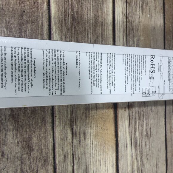 NEW Sole Integrated Heart Rate Monitor Transmitter Chest Strap Adjustable - Picture 4 of 7